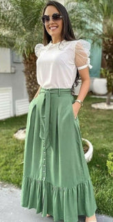 Two-Piece Women’s Skirt Outfit – Everyday to Event